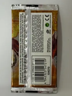 Yu-Gi-Oh! Force Of The Breaker Booster Pack Wrapper Deutsch GEOFFNET! LEER! - Image 2