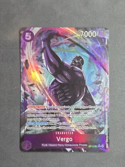 Vergo OP14-061 Alt Art One Piece TCG: The Azure Sea's Seven One Piece MINT - Image 1