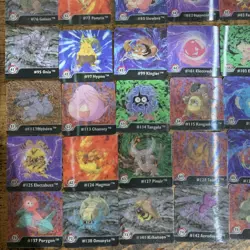 Pokemon Artbox Action Flipz Cards Full Set Series One 1 - 80 - Excellent cond - Image 5