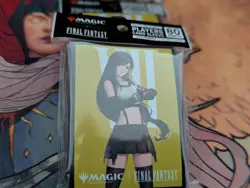 Official Magic the Gathering Final Fantasy Tifa, Martial Artist Art Sleeves - Image 4