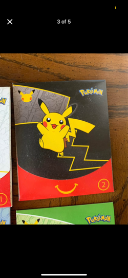 53 SEALED 2021 Packs W Extras 25th Anniversary Pokemon Cards McDonalds Exclusive - Image 2