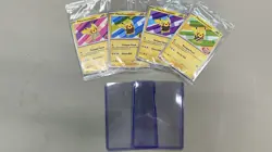 Pokemon TCG Pikachu Batik Set of 4 Indonesia Promo SEALED - Image 1