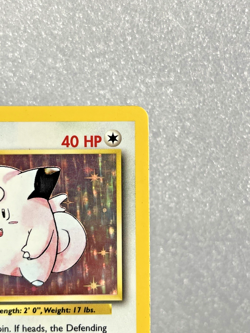 Clefairy Holo Rare 5/102 Base Set Unlimited 1999 Pokemon TCG WOTC LP - Image 3