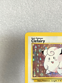 Clefairy Holo Rare 5/102 Base Set Unlimited 1999 Pokemon TCG WOTC LP - Image 4