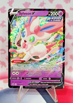 Sylveon V SWSH202 Sword & Shield Black Star Promo Pokemon TCG NM - Image 1