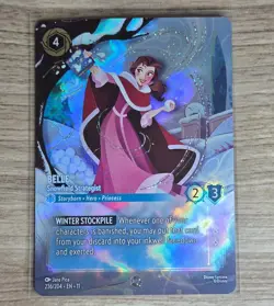 Lorcana: Belle - Snowfield Strategist 236/204 - Enchanted Rare - Winterspell - Image 1