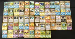 *61 Cards* Pokemon TCG Vintage Lot Fossil Jungle Neo Genesis Destiny Discovery - Image 1