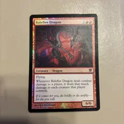 *FOIL* Balefire Dragon - Innistrad - MTG Magic the Gathering - NM - Image 1