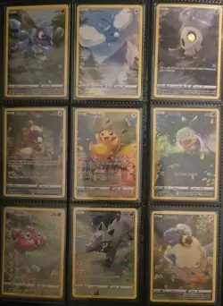 Pokemon TCG Crown Zenith Galarian Gallery NM Full Art Set 9 GG26 - GG34 Pikachu - Image 1