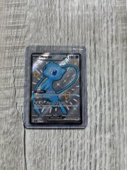 Pokemon TCG Mew EX 216/091 Scarlet & Violet Paldean Fates - Image 1