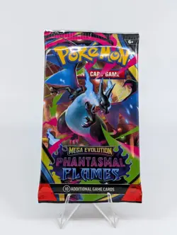 Pokemon TCG: Mega Evolution Phantasmal Flames Booster Pack (Charizard X) - Image 2