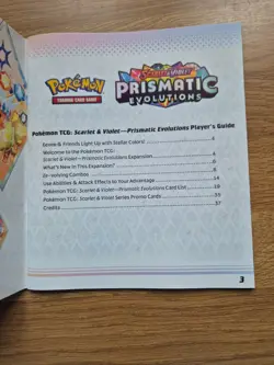 Pokemon Scarlet & Violet Prismatic Evolutions Players Guide Elite Trainer Box - Image 2