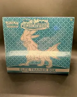 Pokemon TCG : Sun & Moon Crimson Invasion Elite Trainer Box ETB - Sealed New - Image 1
