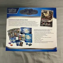 Pokemon Stellar Crown Pokemon Center Exclusive Elite Trainer Box ETB Sealed - Image 3