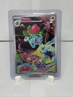 Pokemon TCG Mega Evolution 134/132 Ivysaur Illustration Rare PSA 10 Contender - Image 1