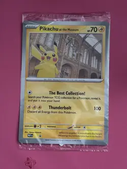 Pokemon TCG - Pikachu At The Museum Jumbo Promo - Sealed - Image 1
