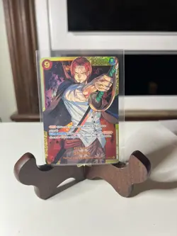 One Piece Card Game Shanks OP01-120 Secret Rare - Near Mint Romance Dawn - 2022 - Image 1