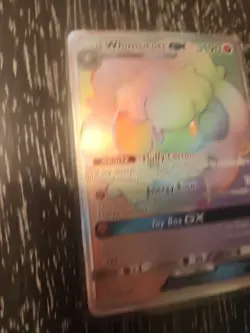 Pokemon Whimsicott GX Card 226/214 Unbroken Bonds Secret Rare Holo NM Condition - Image 3