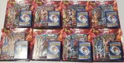 Pokemon TCG Lightning Sealed Set 4 Packs + 1 Bonus Card! x8 Brand New! - Image 1