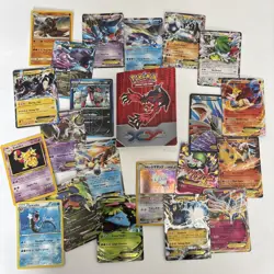 22 Card Pokemon Card Lot and Book Binder INSANE VALUE - Image 1