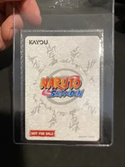 Naruto Uzumaki PSA Magazine Promo Card SEALED - Image 2
