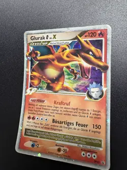 Pokemon TCG Charizard G LV x DP45 Black Star Promo Holo Card German - Image 2