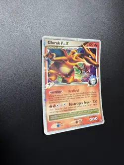 Pokemon TCG Charizard G LV x DP45 Black Star Promo Holo Card German - Image 3