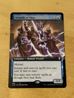 Wizards of Thay Extended Art MTG Commander Legends: Battle for Baldur's Gate NM - Image 1