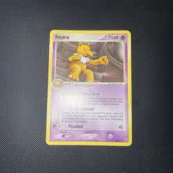 Pokemon Hypno 23/113 EX Delta Species Rare Card 2005 NM Condition - Image 1