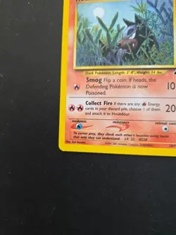 Pokemon Vintage Non-Holo Rare Houndour 24/75 Neo Discovery WotC - Image 3