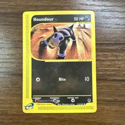 Houndour - 113/165 Expedition Base Set - Pokemon TCG - 2002 - Image 1