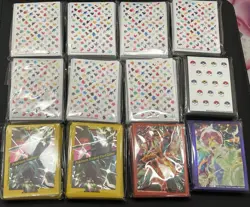Pokemon TCG deck Sleeves 28 Packs - (Hidden Fates, Celebrations, Evolving Skies) - Image 2