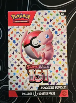 Pokemon Scarlet & Violet 151 Booster Bundle 6 Packs English 2023 - Image 1