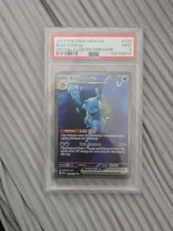 Pokemon TCG Blastoise ex 200/165 Scarlet & Violet Pokemon 151 Holo PSA 9 - Image 1