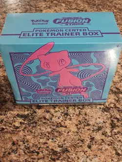 Fusion Strike Pokemon Center Exclusive Sword and Shield Elite Trainer Box ETB - Image 2