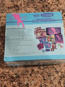 Fusion Strike Pokemon Center Exclusive Sword and Shield Elite Trainer Box ETB - Image 3