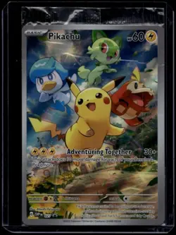 Pokemon TCG Pikachu 027 Scarlet & Violet Promo Sealed NM - Image 1