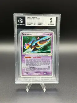 💥Deoxys EX Holo Rare #93/106 2005 Pokemon EX Emerald BGS 9 MINT - Image 1