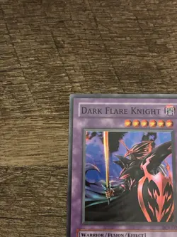Yu-Gi-Oh! TCG Dark Flare Knight Fusion/Effect Dark Crisis DCR-017 2200 ATK 800 … - Image 4