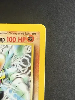 Giovanni's Machamp 6/132 Gym Challenge Holo Pokemon Card Nm - Image 5