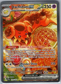 Dachsbun ex 169/142 SIR SV07: Stellar Crown - Pokemon Card - NM - Image 1