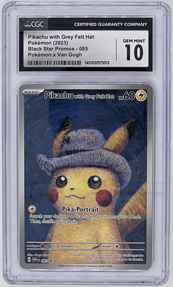 Pikachu Van Gogh Pokemon Card – 085/SVP CGC 10 Gem Mint – Free EU Shipping - Image 1