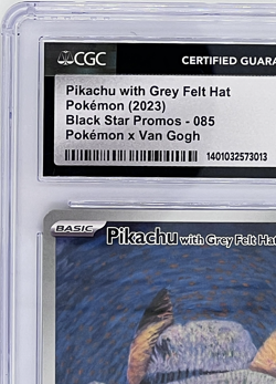 Pikachu Van Gogh Pokemon Card – 085/SVP CGC 10 Gem Mint – Free EU Shipping - Image 3
