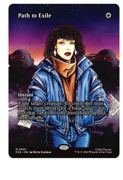 Path to Exile - Borderless Teenage Mutant Ninja Turtles MTG - Image 1