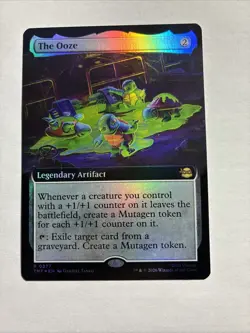 The Ooze (Extended Art) - Teenage Mutant Ninja Turtles Foil MTG Plus Bonus Rare! - Image 1