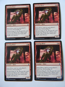 HOMING SLIVER : TIME SPIRAL REMASTERED : MTG : SET OF 4 : 2020 : NM - Image 1