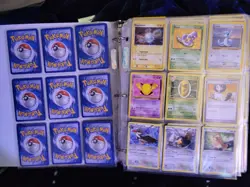 Pokemon Card Binder Lot ~250 Cards Vintage WOTC Era Trainers Energy Collection - Image 3