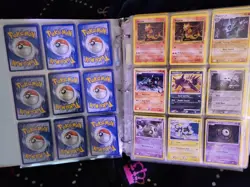Pokemon Card Binder Lot ~250 Cards Vintage WOTC Era Trainers Energy Collection - Image 5