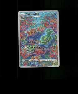 FAN-ART READ DESCRIPTION BELOW HOLO Gastrodon Card Gastrodon Pokemon Card p1 - Image 1