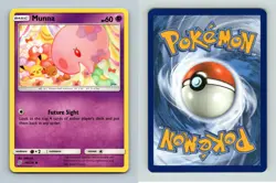 Munna #88/236 Sun & Moon Unified Minds Common Pokemon 2019 TCG Card - Image 1